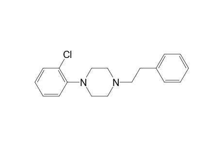 1-(2-Chlorophenyl)-4-phenylethylpiperazine