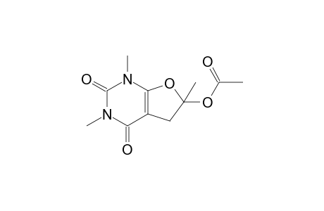 (1,3,6-trimethyl-2,4-dioxo-5H-furo[2,3-d]pyrimidin-6-yl) acetate