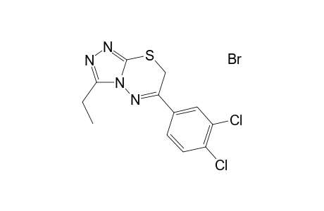 6-(3,4-Dichloro-phenyl)-3-ethyl-7H-[1,2,4]triazolo[3,4-b][1,3,4]thiadiazine, hydrobromide