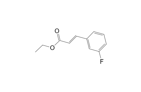 2-Propenoic acid, 3-(3-fluorophenyl)-, ethyl ester