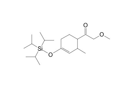 3-Methyl-4-methoxymethylcarbonyl-1-(triisopropylsilyloxy)cyclohexene