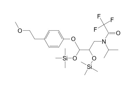 4-OH-metoprolol-N-TFA,bis(O-TMS)