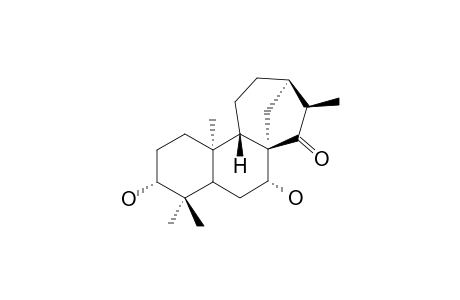 3-ALPHA,7-ALPHA-DIHYDROXY-15-OXO-ENT-(16S)-KAURANE