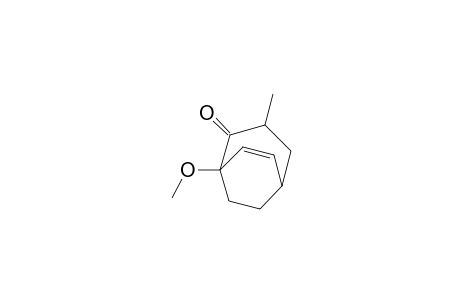 1-Methoxy-exo-3-methylbicyclo(3.2.2)non-6-en-2-one