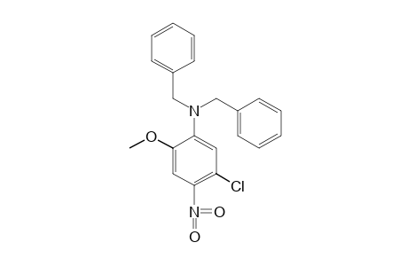 N-(5-chloro-2-methoxy-4-nitrophenyl)dibenzylamine