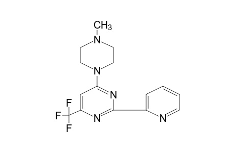 4-(4-METHYL-1-PIPERAZINYL)-2-(2-PYRIDYL)-6-(TRIFLUOROMETHYL)PYRIMIDINE