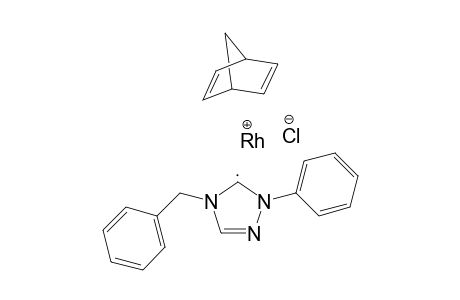 Chloro(eta-4-1,5-norbornadiene)(1-phenyl-4-benzyl-4,5-dihydro-1H-1,2,4-triazol-5-ylidene)rhodium(I)