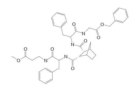 (2S,3R)-[2-({3-Endo-[1-(benzyloxycrbonylmethylcarbamoyl)-2-phenylethylcarbomoyl]bicyclo[2.2.1]heptane-2-endo-carbonyl}amino)-3-phenylpropionylamino]propionic acid methyl ester