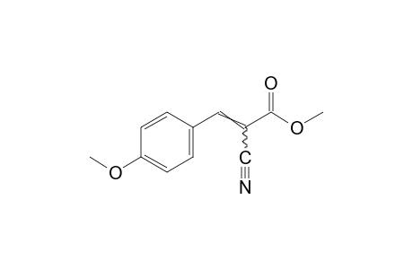 alpha-cyano-p-methoxycinnamic acid, methyl ester