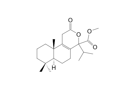 14-XI-METHOXYCARBONYL-13-NOR-12,14-SECO-TOTARA-8-ENE-12,14-LACTONE