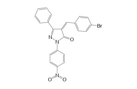 (4Z)-4-(4-Bromobenzylidene)-2-(4-nitrophenyl)-5-phenyl-2,4-dihydro-3H-pyrazol-3-one