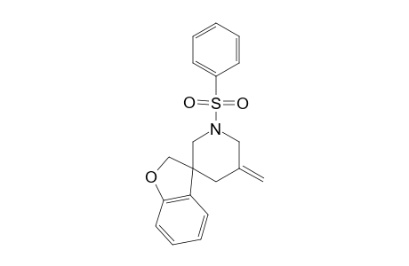 1'-(benzenesulfonyl)-5'-methylene-spiro[2H-benzofuran-3,3'-piperidine]