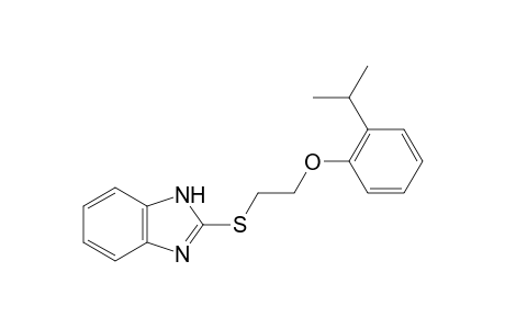 2-[(2-(2-Isopropylphenoxy)ethyl)thio]-1H-benzo[d]imidazole