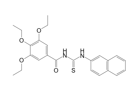 N-(2-naphthyl)-N'-(3,4,5-triethoxybenzoyl)thiourea