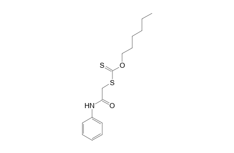 o-Hexyl-S-phenylcarbamoylmethyldithiocarbonate