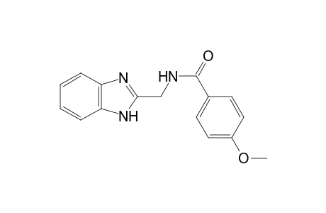 Benzamide, N-(1H-1,3-benzimidazol-2-ylmethyl)-4-methoxy-