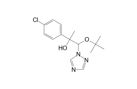 1H-1,2,4-Triazole-1-ethanol, alpha-(4-chlorophenyl)-beta-(1,1-dimethylethoxy)-alpha-methyl-