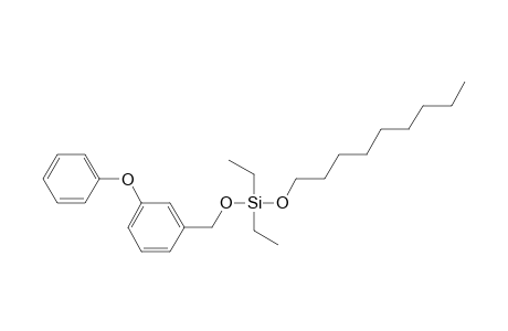 Silane, diethylnonyloxy(3-phenoxybenzyloxy)-