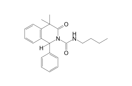 N-butyl-3,4-dihydro-4,4-dimethyl-3-oxo-1-phenyl-2(1H)isoquinolinecarboxamide