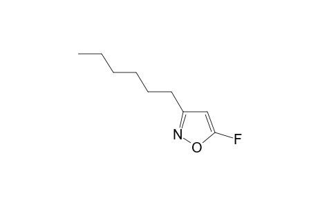 3-Hexyl-5-fluoroisoxazole