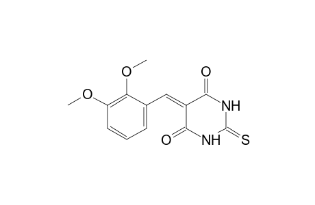5-(2,3-dimethoxybenzylidene)-2-thiobarbituric acid