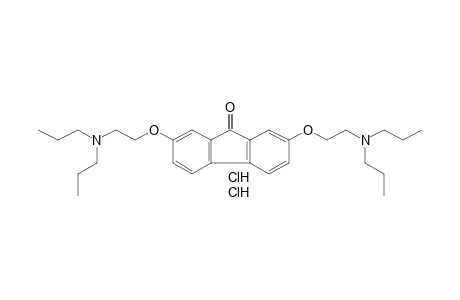 2,7-bis[2-(dipropylamino)ethoxy]fluoren-9-one, dihydrochloride