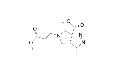 1-Methoxycarbonyl-7-(2-methoxycarbonylethyl)-4-methyl-2,3,7-triazabicyclo[3.3.0]oct-2-ene