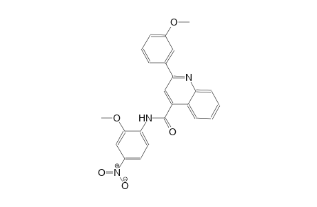 N-(2-methoxy-4-nitrophenyl)-2-(3-methoxyphenyl)-4-quinolinecarboxamide