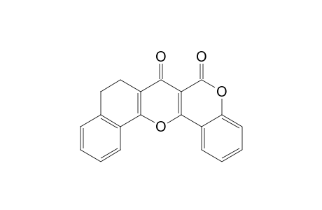 6H,7H-Naphtho[2',1':5,6]pyrano[3,2-c][1]benzopyran-6,7-dione, 8,9-dihydro-