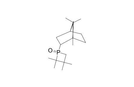 1-Bornyl-2,2,3,3-tetramethylphosphetane Oxide