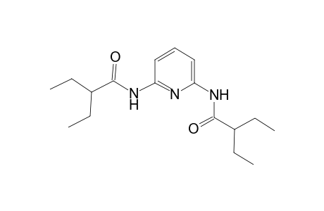 2-ethyl-N-{6-[(2-ethylbutanoyl)amino]-2-pyridinyl}butanamide