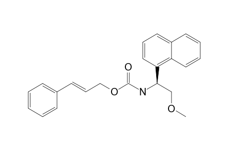 (E)-(S)-3-Phenyl-2-propenyl N-[2-methoxy-1-(1-naphthyl)-ethyl] carbamate