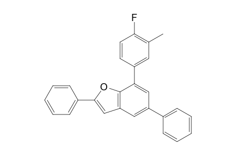 7-(4-Fluoro-3-methylphenyl)-2,5-diphenylbenzo[b]furan