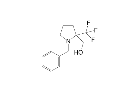 N-Benzyl-2-[(hydroxy)methyl]-2-(trifluoromethyl)pyrrolidine