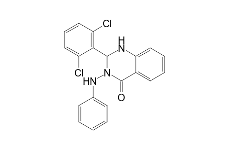 2-(2,6-Dichlorophenyl)-3-(phenylamino)-2,3-dihydroquinazolin-4(1H)-one