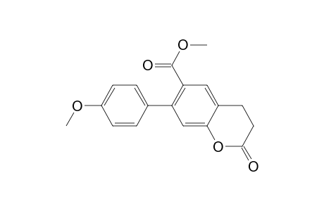 METHYL-7-(PARA-METHOXYPHENYL)-2-OXOCHROMAN-6-CARBOXYLATE