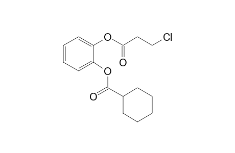 1,2-Benzenediol, o-(3-chloropropionyl)-o'-cyclohexanecarbonyl-