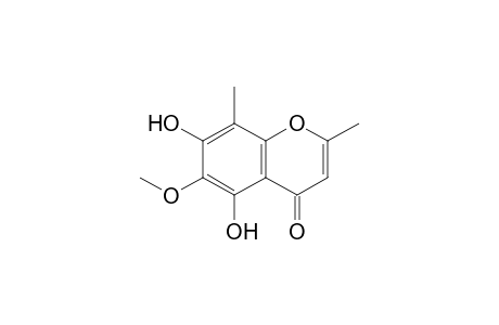 5,7-Dihydroxy-6-methoxy-2,8-dimethylchromone