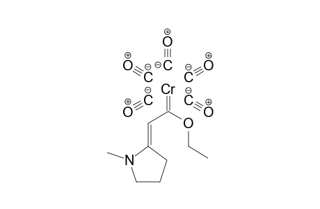 PENTACARBONYL-[(2E)-1-ETHOXY-2-(N-METHYL-3,4-DIHYDRO-5H-PYROL-2-YLIDENE)-ETHENYLIDENE]-CHROMIUM