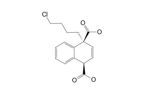 (CIS)-1-(4-CHLOROBUTYL)-1,4-DIHYDRONAPHTHALENE-1,4-DICARBOXYLIC-ACID