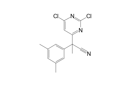 2-(2,6-Dichloropyrimidin-4-yl)-2-(3,5-dimethylphenyl)propanenitrile