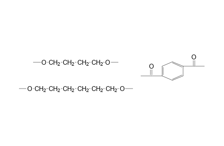 Copolyester of 1,4-butanediol and 1,6-hexanediol with terephthalic acid