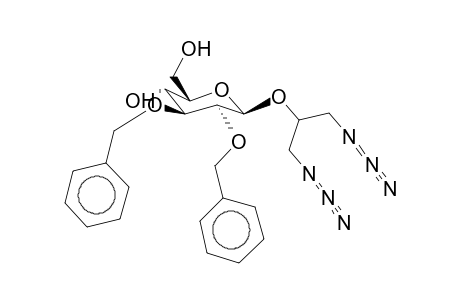 (1,3-Diazido-prop-2-yl)-2,3-di-O-benzyl-b-d-glucopyranoside