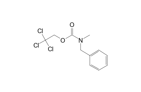 Carbonic acid, monoamide, N-benzyl-N-methyl-, 2,2,2-trichloroethyl ester