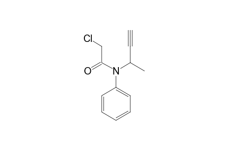 Acetamide, 2-chloro-N-(1-methyl-2-propynyl)-N-phenyl-