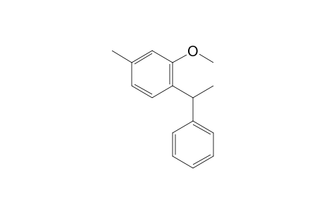 1-(4-Methyl-2-methoxyphenyl)-1-phenylethane