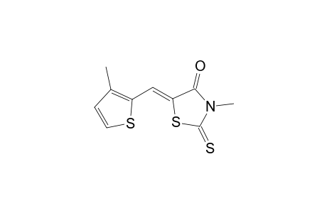 3-Methyl-5-(3-methyl-thiophen-2-ylmethylene)-2-thioxo-thiazolidin-4-one