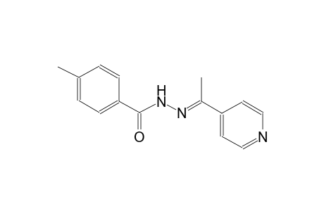 4-methyl-N'-[(E)-1-(4-pyridinyl)ethylidene]benzohydrazide