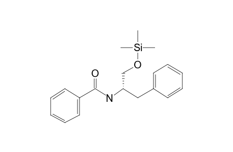 N-Benzoyl_L-phenylalaninol, tms derivative