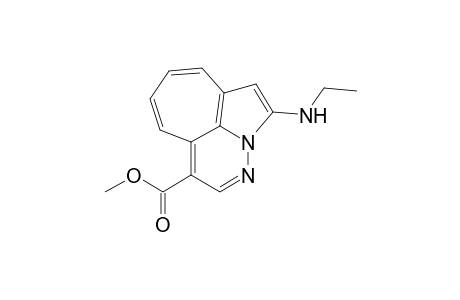 Methyl 2-ethylamino-1,2a,3-triazabenz[cd]azulen-5-carboxylate